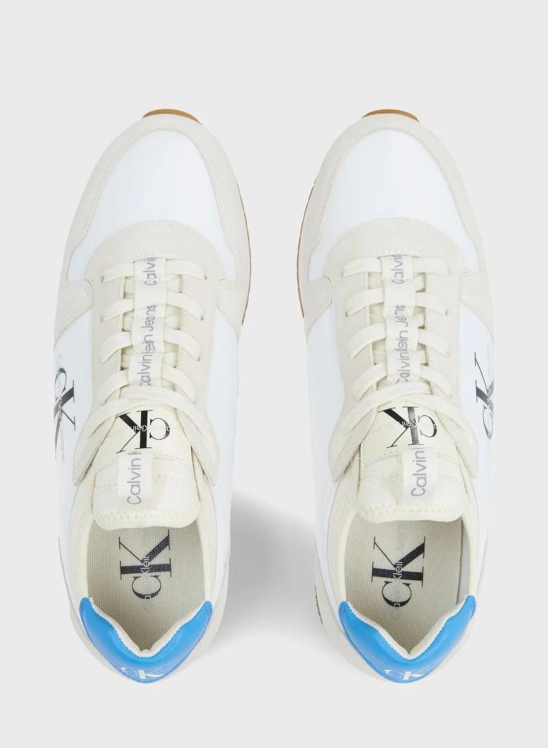Calvin Klein Jeans Low Top Lace Up Sneakers