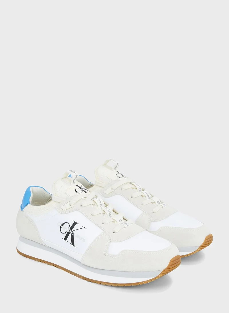 Calvin Klein Jeans Low Top Lace Up Sneakers