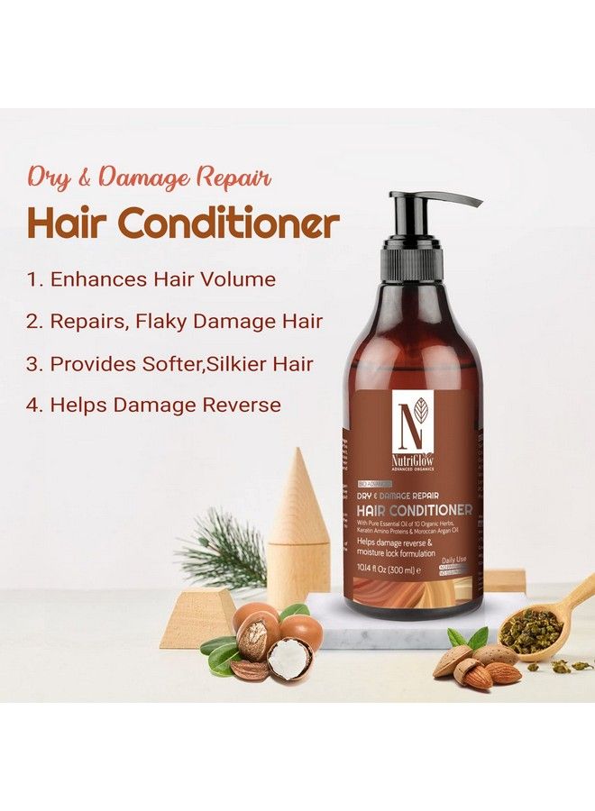 NUTRIGLOW Combo Pack Of 2 Hair Spa Weak & Frizzy (300Gm) And Hair Conditioner (300Ml) For Dandruff;Silky Hair;All Hair Type - Image 3