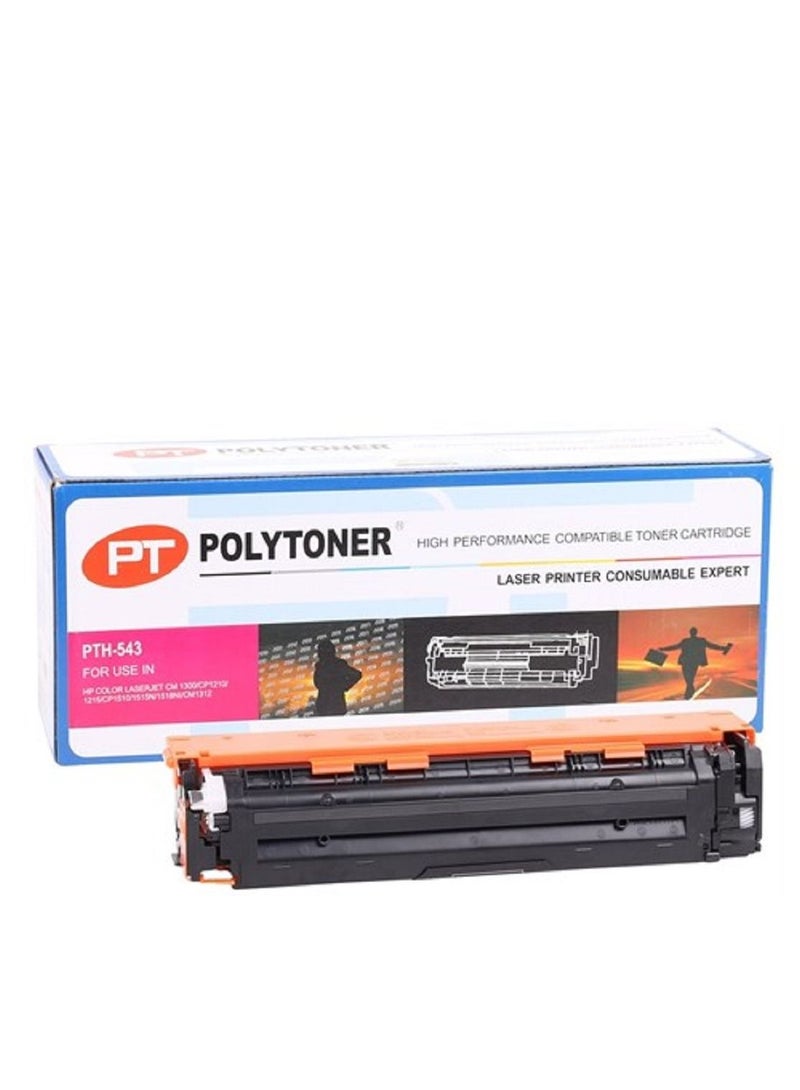 خرطوشة الحبر PTH-543A / 323A / 213A Magenta للاستخدام في HP Color Laserjet CP1210 / 1215 / CP1510 / 1515/1518 / CM1300 / 1312 / CM1312NFI / CM1415fnw / CP1525nw / MFPM276n / M276nw / M251n