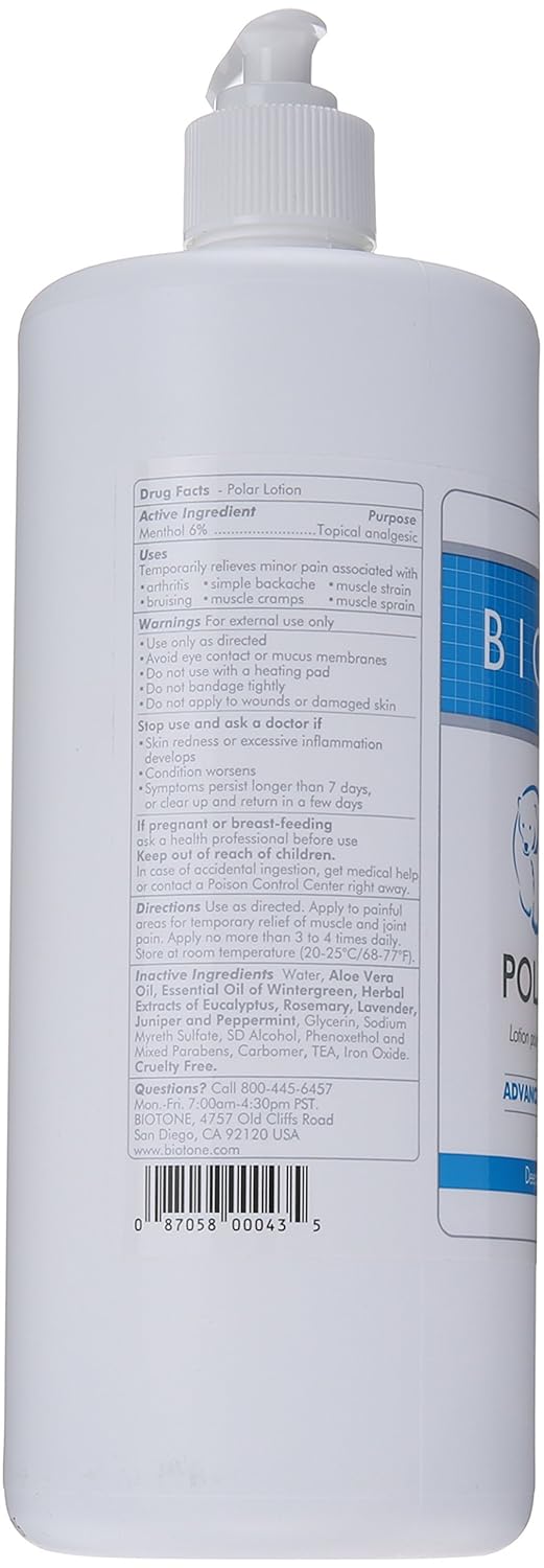 Biotone Polar Lotion 32 Ounce - Image 2