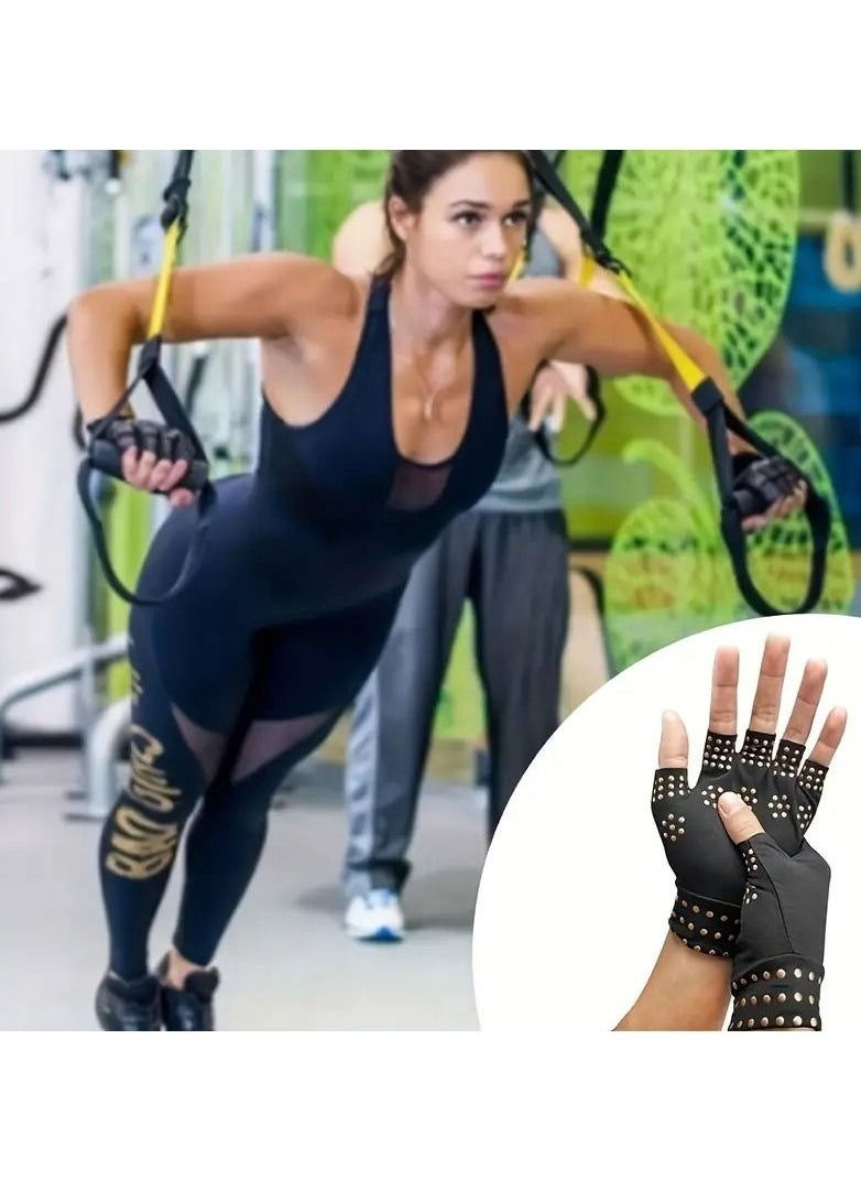 Generic 1pc Magnetic Anti Arthritis Health Compression Therapy Gloves Rheumatoid Hand Pain Relief Hand Wrist Brace Corrector  - Image 4