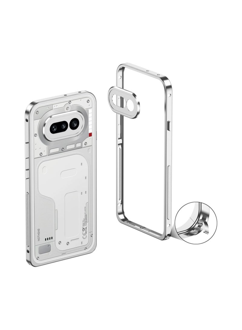 general Phone Case Compatible with Nothing Phone (4a) 5G—Protective Case with Camera Lens Cover, Durable PC Frame Case, Ultra-Thin, Lightweight, Shock-Resistant Case, Suitable for Nothing Phone 4a - Image 1