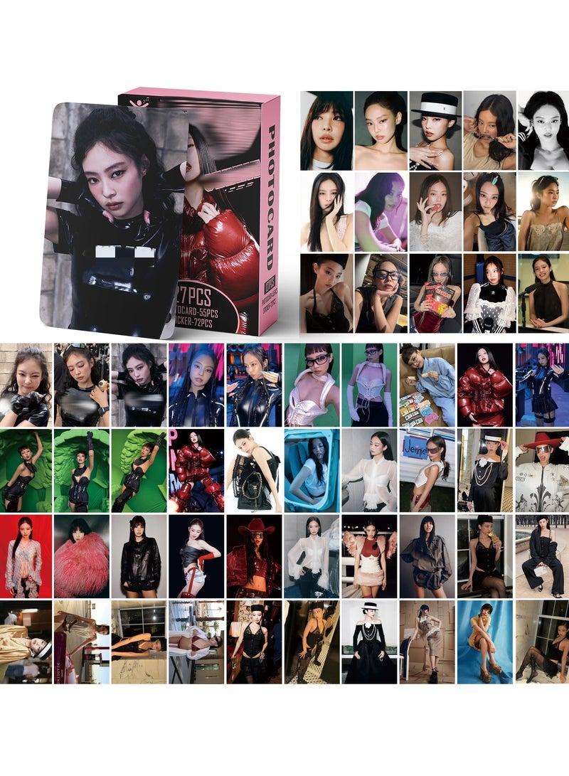 Harse 127Pcs BP JENNIE Comeback Album JUMP Lomo Cards and Stickers - Image 2