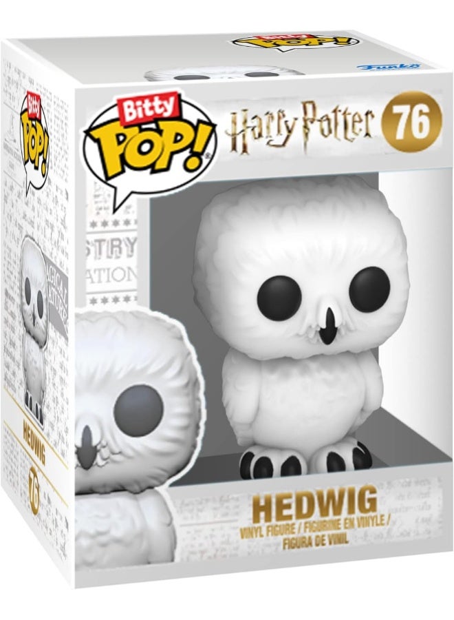 Funko Bitty Pop! Harry Potter - Harry Potter, Draco Malfoy, Dobby and A Surprise Mystery Mini Figure - 0.9 Inch (2.2 Cm) Collectable - Stackable Display Shelf Included - Gift Idea - Cake Topper - Image 3