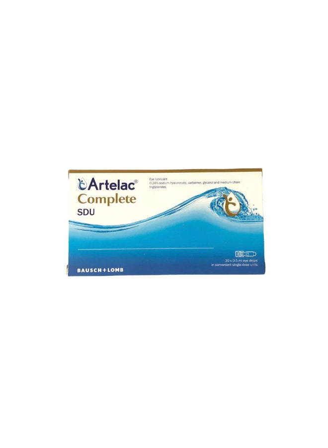 Artelac Complete Eyedrops Single Dose Unit 30`S