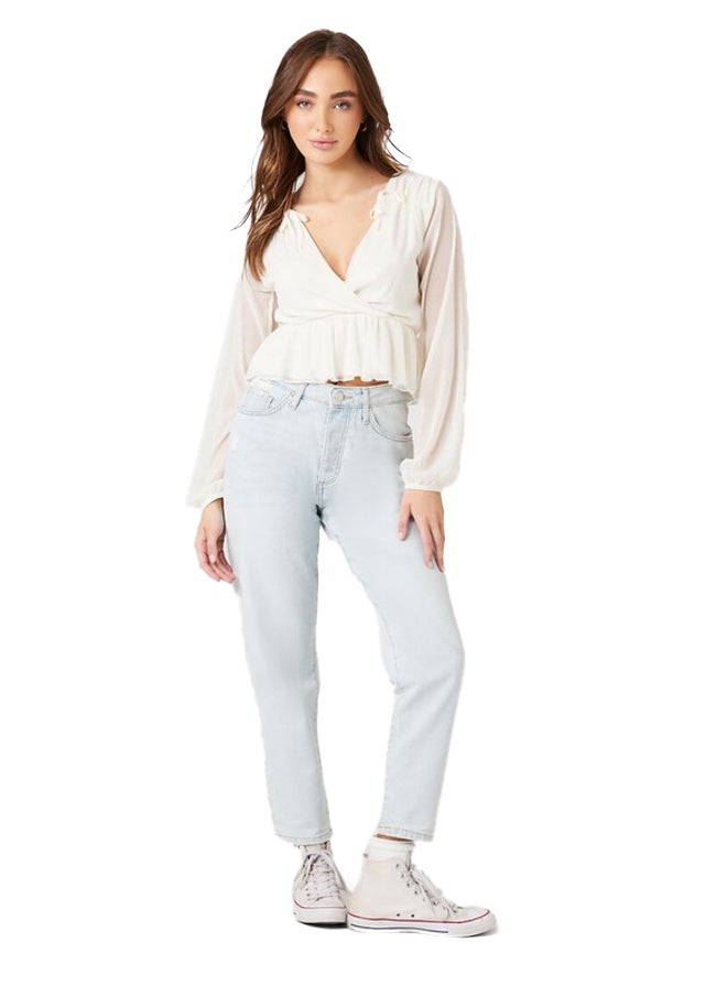 FOREVER 21 Blouse Knit Top  - Image 3