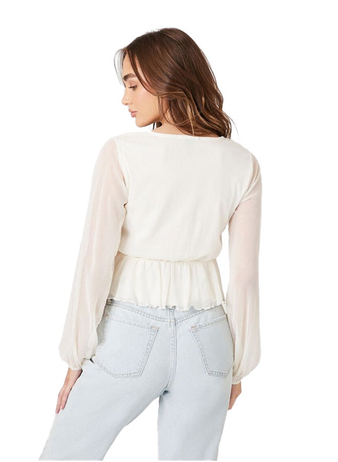 FOREVER 21 Blouse Knit Top  - Image 2