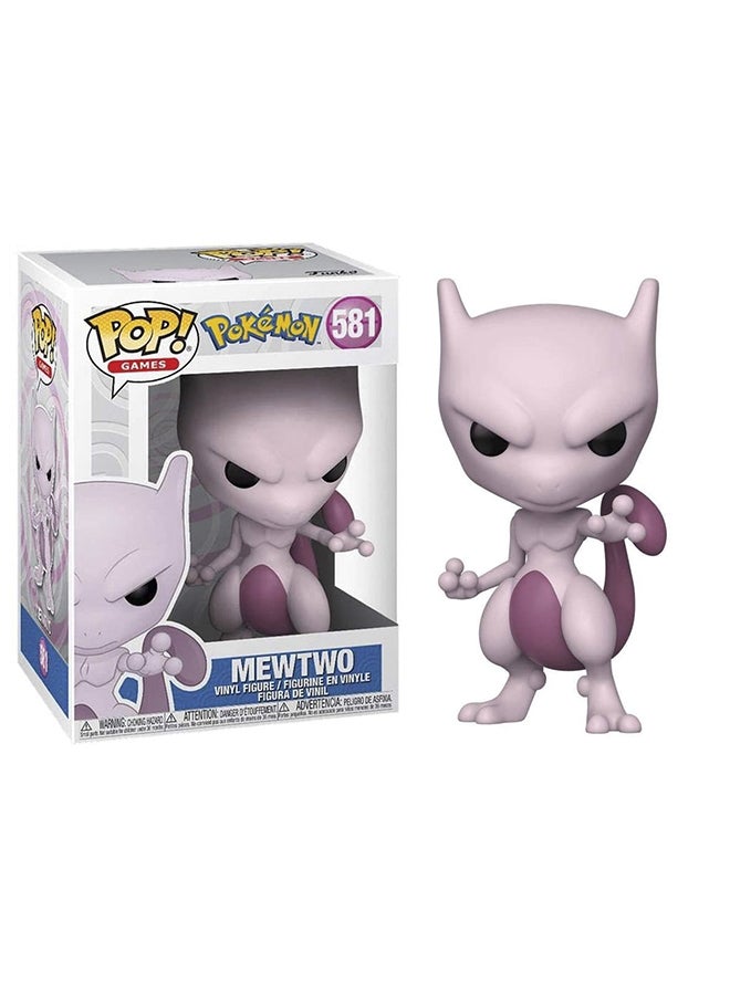 Funko Pop Games Pokemon - Mewtwo  Collectible Vinyl Figure - 63254 - Image 1