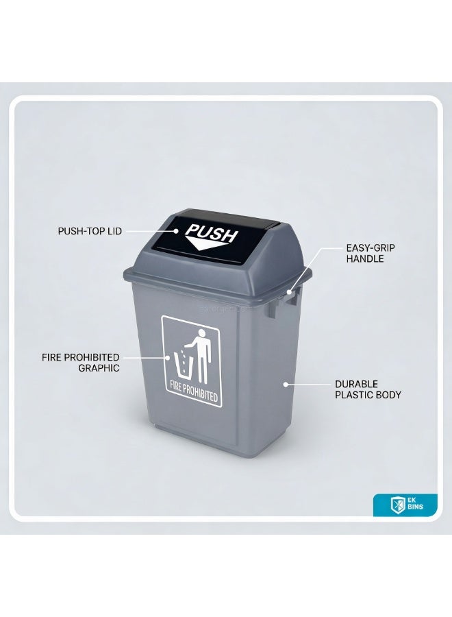 صناديق EK صندوق قمامة EK Quadrate -A-20 - Image 2