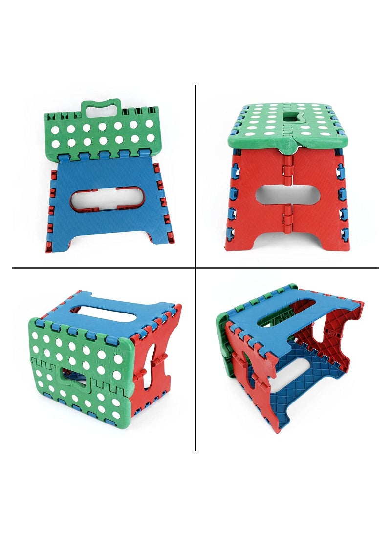 Generic - Folding stool step Plastic up to 150 Kg - Image 1