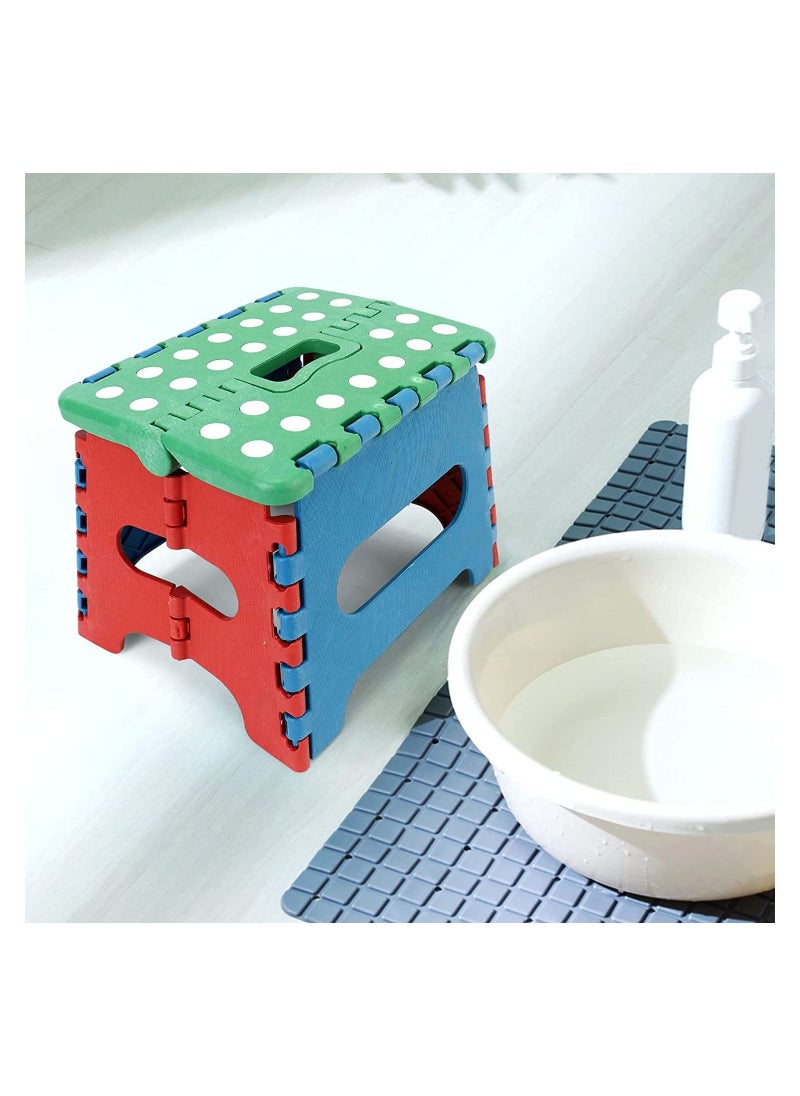 Generic - Folding stool step Plastic up to 150 Kg - Image 1