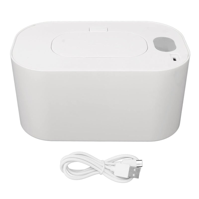 woobles Wipe Warmer USB Charging Large Capacity Quickly Evenly Heating Thermostat Portable Warm Wipe Case Adjust Temperature Durable for Home Travel Use - Image 1