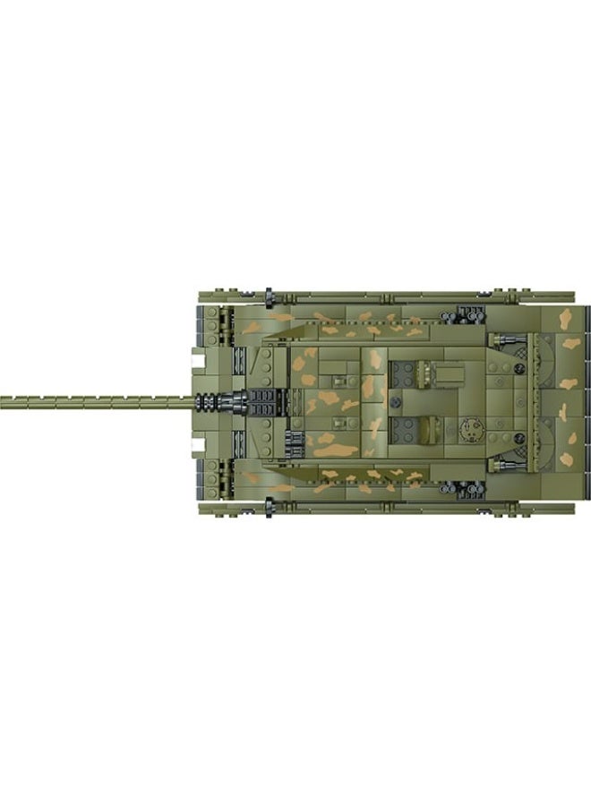 كوجو مجموعة بناء علي شكل دبابة  – 784 قطعة - Image 5