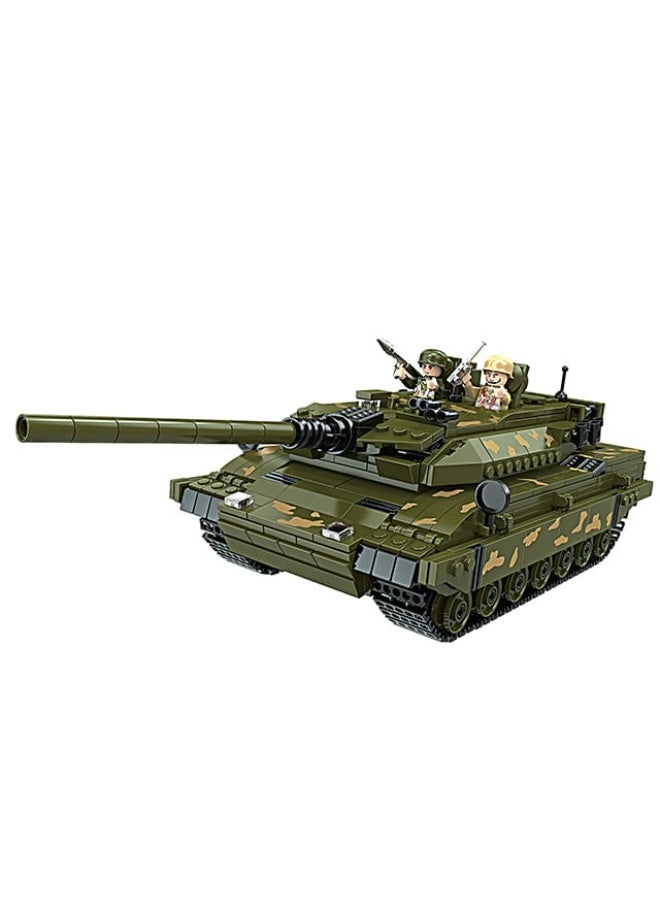 كوجو مجموعة بناء علي شكل دبابة  – 784 قطعة - Image 4