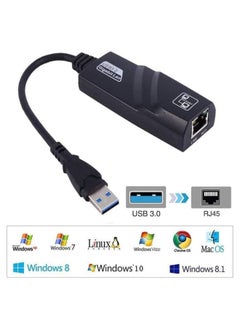 XLT Gigabit USB 3.0 to Ethernet Adapter Driver Free LAN Adapter Compatible with MacBook PC Chromebook etc  - Image 2