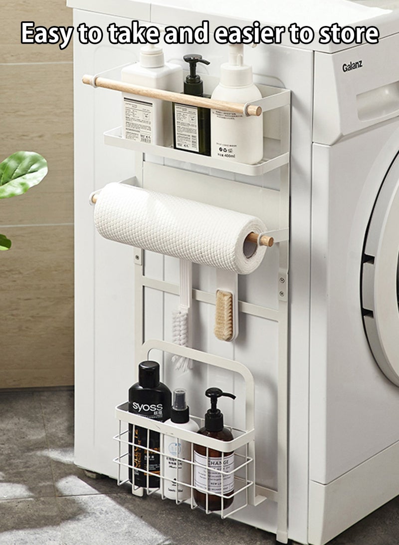 لوبيتيز المغناطيسي آلة الغسيل تخزين الرف ، رف التخزين ، حمام تخزين الرف ، وما إلى ذلك ، يوفر مساحة تخزين الرف وحدة مناسبة لأنّ غرفة الغسيل ، غرفة المعيشة ، غرفة المعيشة تخزين الرف وحدة . - Image 4