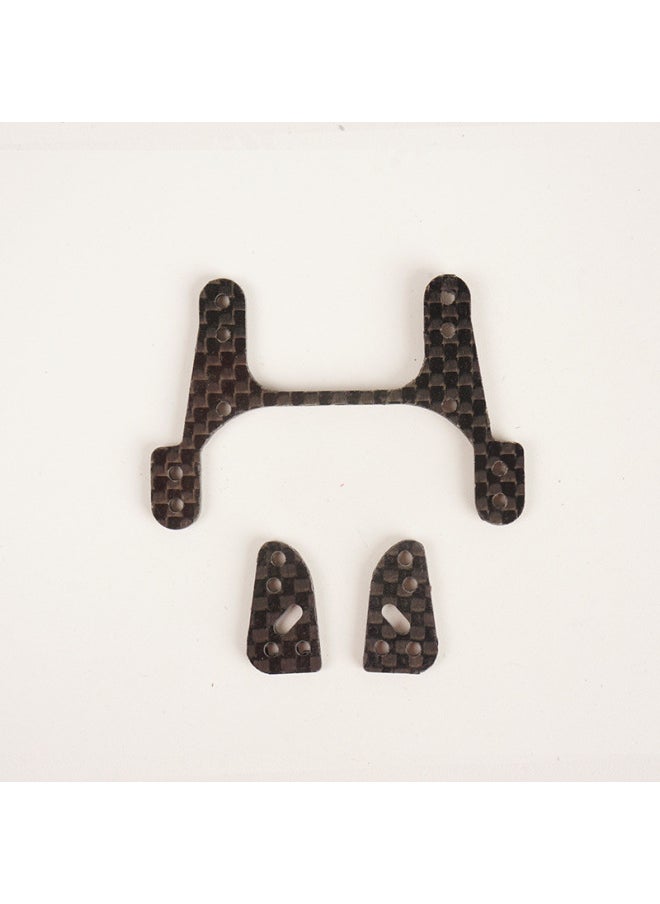 Self-made Four-wheel Drive Carbon Fiber Middle Wing 1.5mm Modified Parts Series For S2 MA FMA AR Chassis Accessories-Color: Middle Wing Model 3  - Image 1