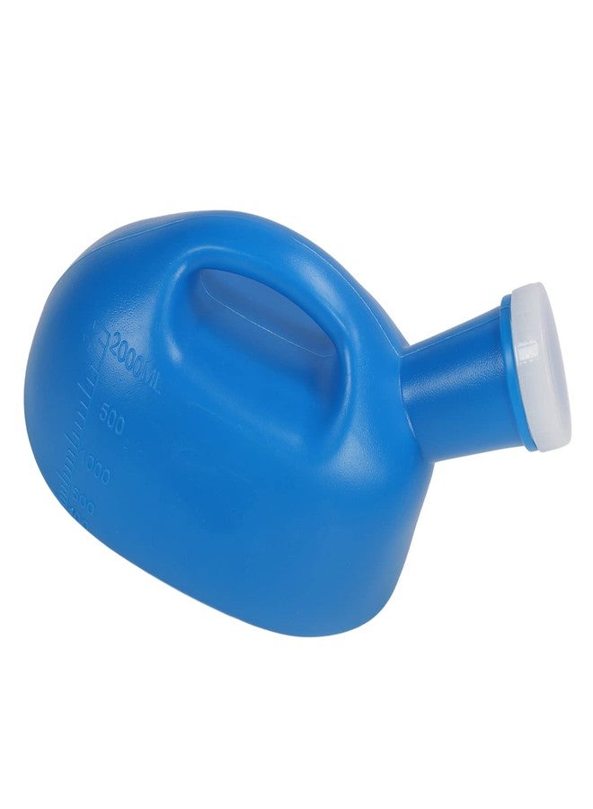 Brrnoo Portable Urinals for Men,Male Urinal Bottle Spill Proof 2000 Ml,Urine Bottles for Tube Urinals, Urine Jug Pipe with Lid Pee Bottles,Travel Urine Collection Containers - Image 4