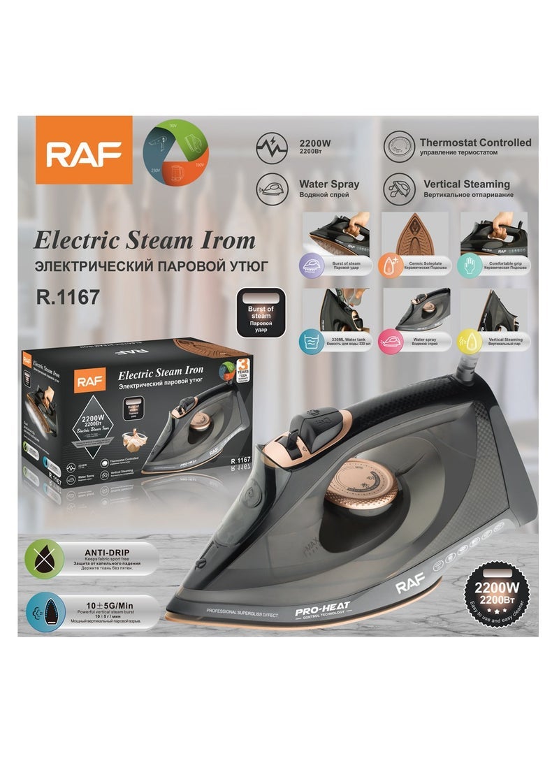 آر إيه أف مكواة بخار منزلية محمولة، ماكينة كي صغيرة محمولة - Image 2