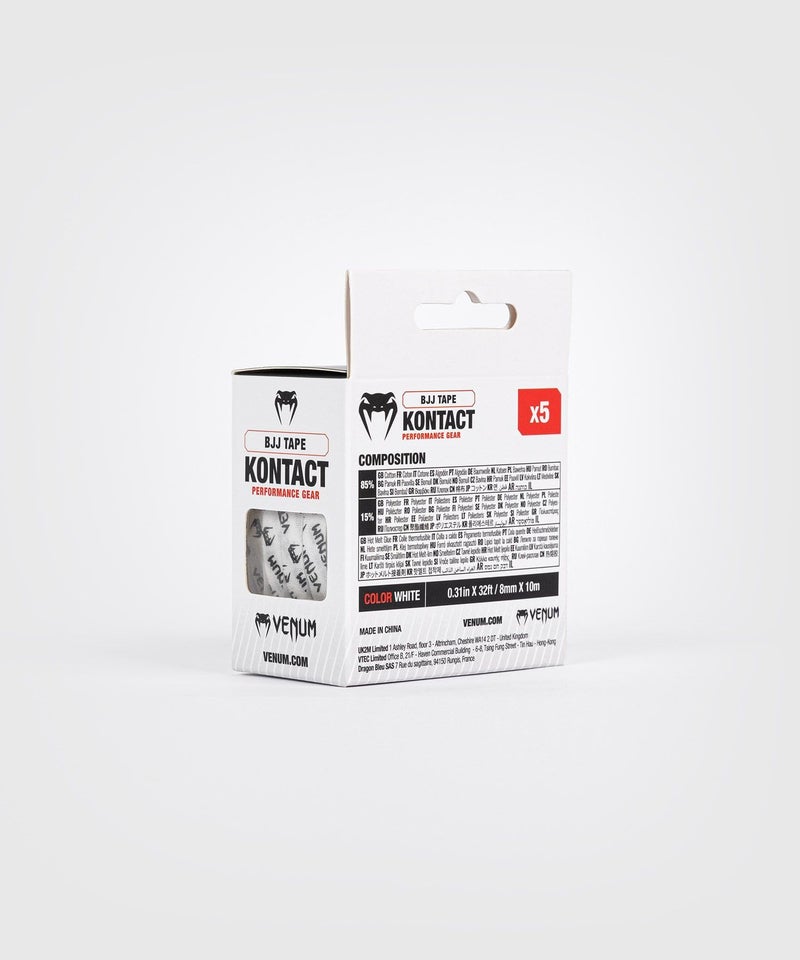 Venum Kontact BJJ Finger Tape - White/Black - Image 4