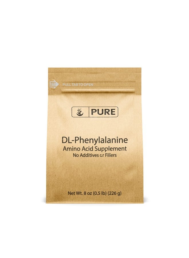 PURE ORIGINAL INGREDIENTS Pure Original Ingredients DL-Phenylalanine Powder (8 oz) Always Pure, No Fillers or Additives - Image 1