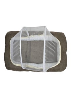 BABYCARA Softly Padded Mattress Sleeping Baby Cot With Net And Pillow  - Image 2
