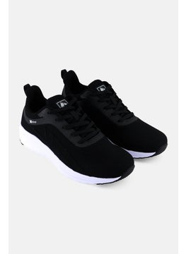 RBX Women Lace Up Running Shoes, Black  - Image 1