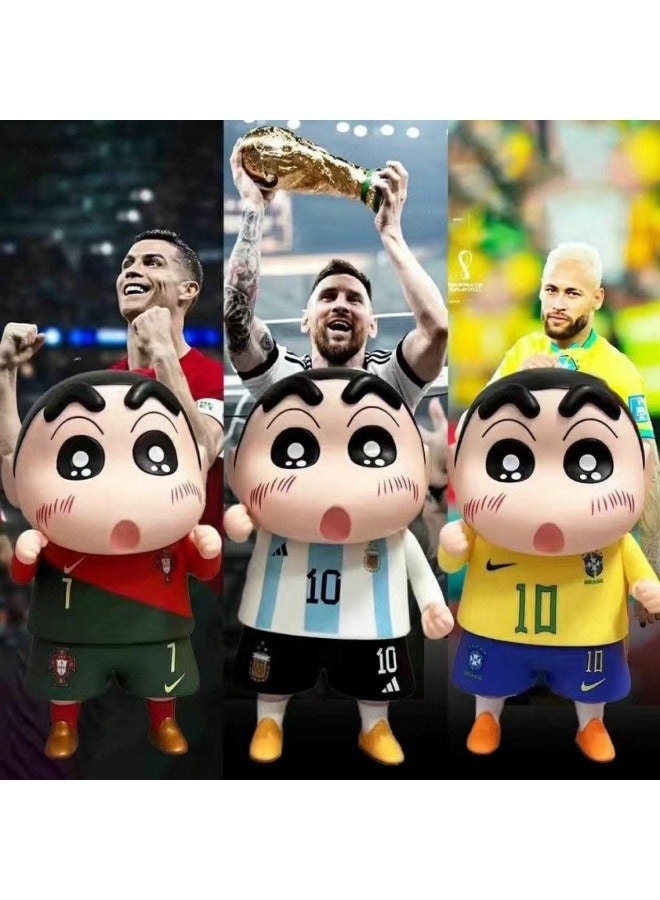 general Jersey crayon Shin-chan character model desktop decoration model toy birthday party collection decoration gift for family and friends  - Image 2