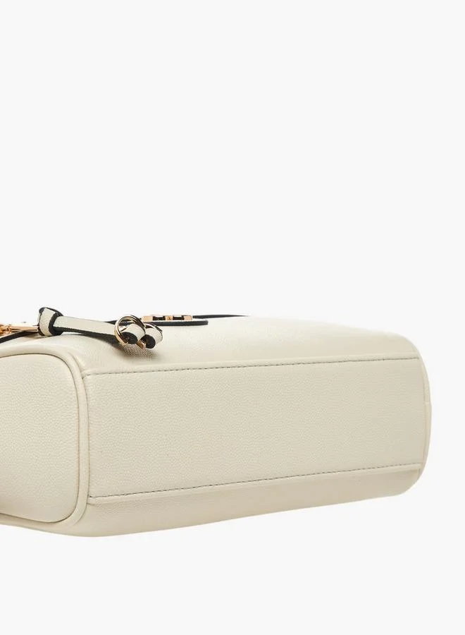 سيليست Solid Crossbody Bag with Zip Closure