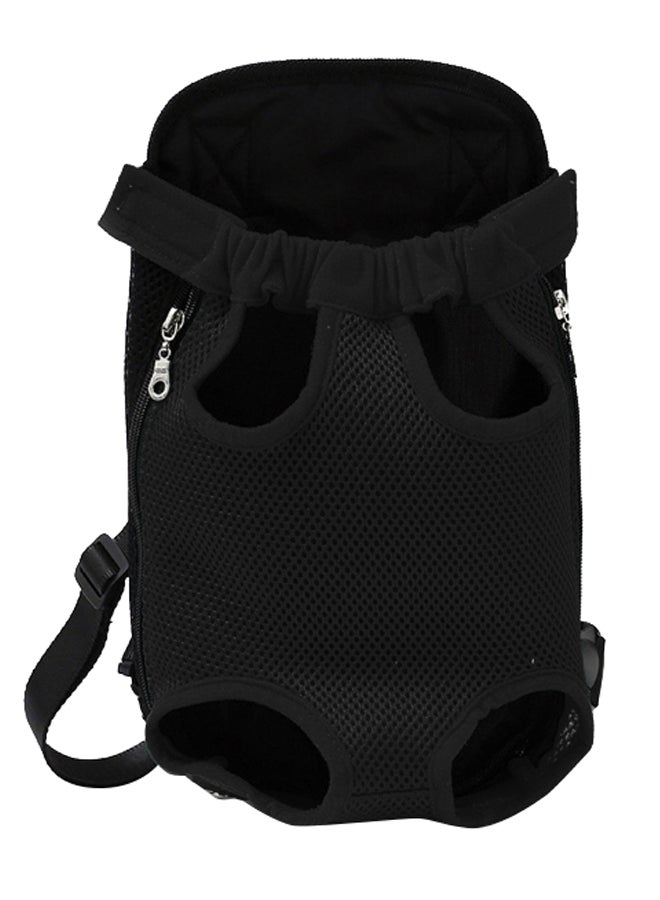 NIBEMINENT Portable Outdoor Dog And Cat Carrier Backpack Black M - Image 1