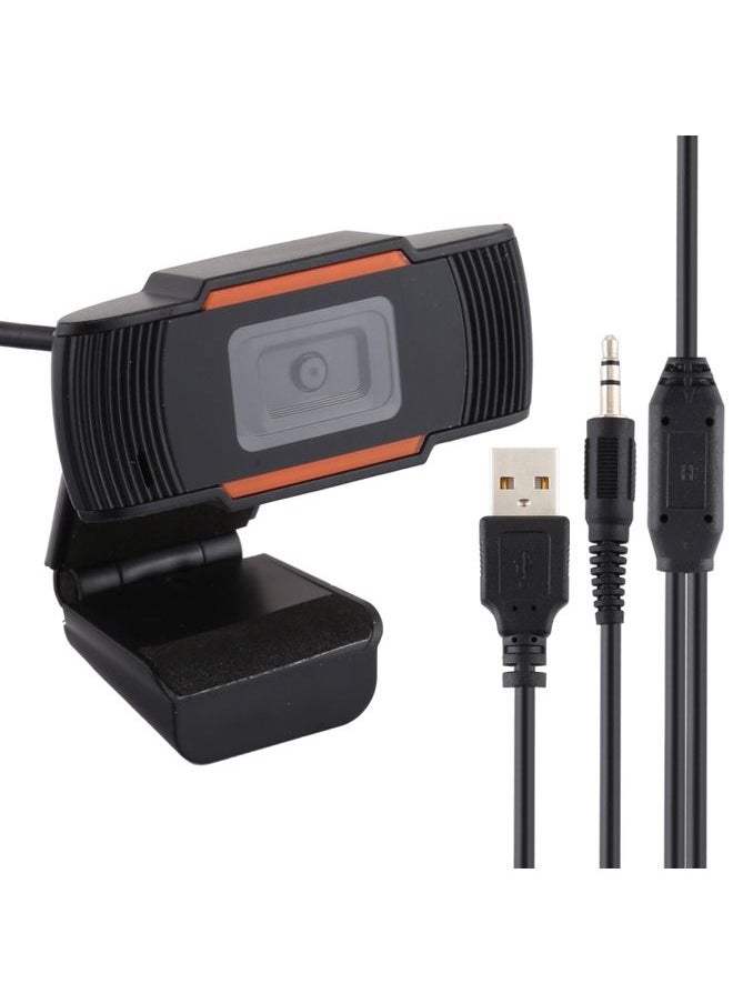 BURAQ - 1080P 25fps HD Computer Camera Integrated Microphone USB Web Cam(Black) - Image 1