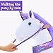 PonyCycle Ride on Unicorn Horse Cowgirl Purple Reins fit of Model X and Model YUE - Image 4