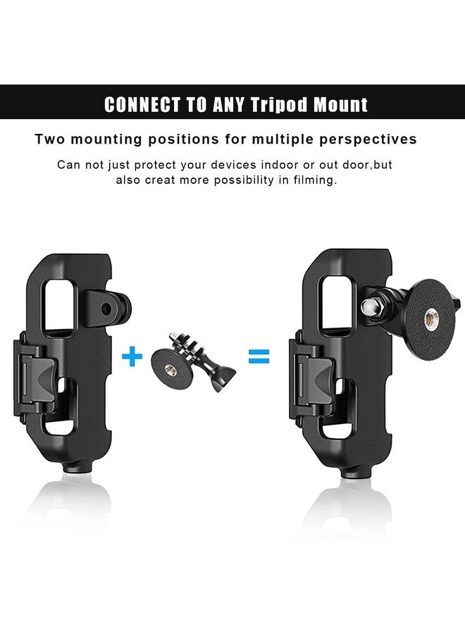 Zorbes زوربز® ملحقات DJI Osmo Pocket حامل قوس مضاد للخدش لكاميرا DJI Osmo Pocket 2، حامل كاميرا أكشن - أسود - Image 5