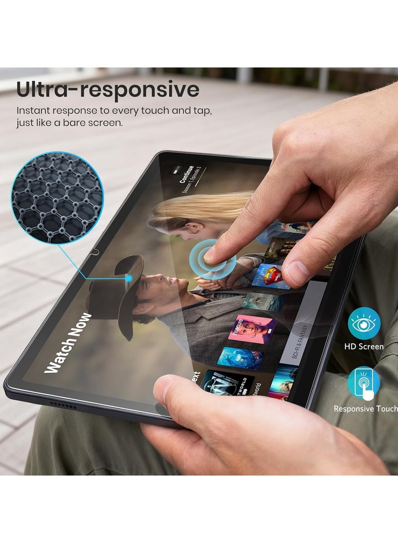 O Ozone (2 Pack) Designed for Samsung Galaxy Tab A11+ (A11 Plus) / A9+ (A9 Plus) 11-inch Screen Protector |Tempered Glass Screen Protector Shock Proof Glass Protector - Clear - Image 4