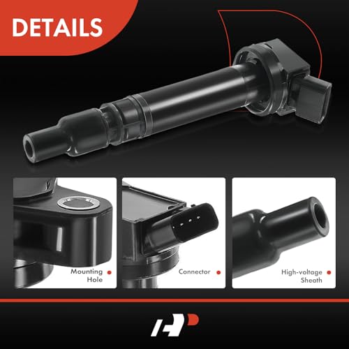 A-Premium Engine Ignition Coil Packs Replacement for Lexus GS350 GS450H IS350 2007-2008 3.5L 2GR-FSE IS250 GS300 6-PC Set - Image 5