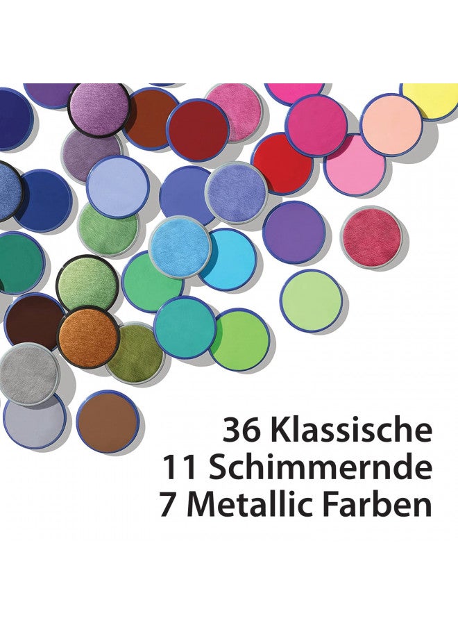 Snazaroo Classic Face and Body Paint, 18.8g (0.66-oz) Pot, Dark Grey - Image 3