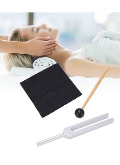Bukela 528Hz Tuning Fork Metal Solids Wood with Soft Bag Cleaning Cloth for Reducing Stress Meditation  - Image 4