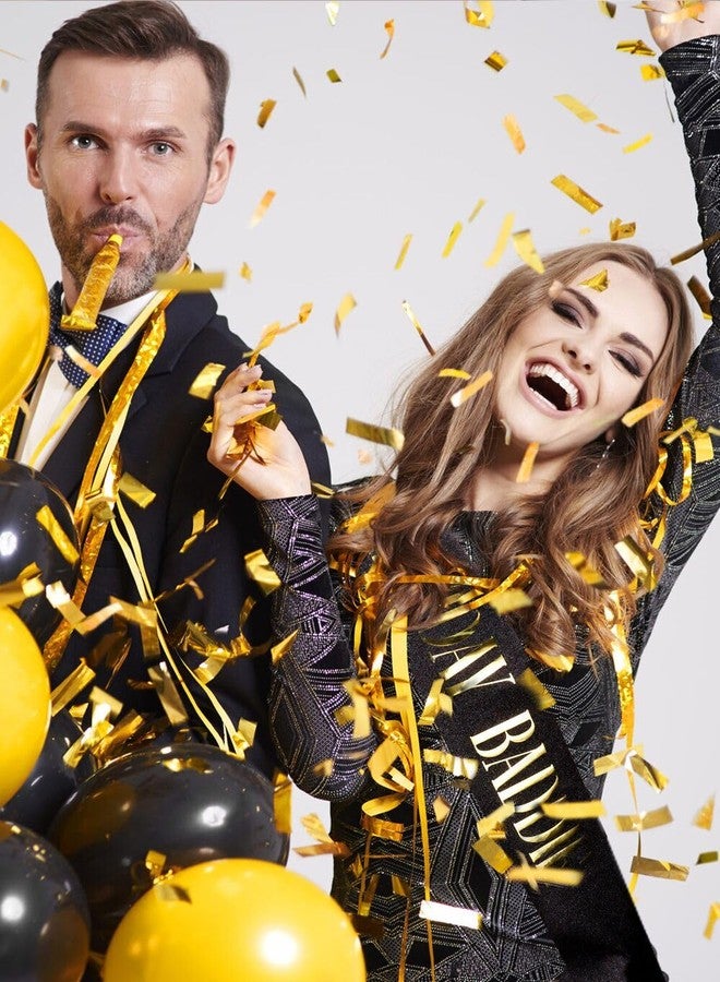 Hapdoo Birthday Baddie Sash for Women, Black “BIRTHDAY BADDIE” Sash with Gold Foil for Girl, Happy Funny Birthday Decorations Baddie Accessories for Women Men Party Favors Supplies - Image 4