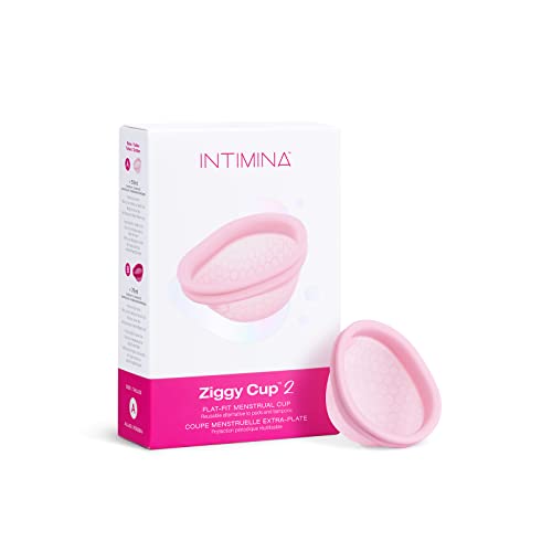 Intimina Ziggy Cup 2 - Extra-Thin Reusable Menstrual Disc, Menstrual Cup with Flat-fit Design, Menstrual Cups Ring, Period Products (Size A) - Image 1