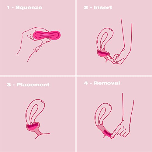 Intimina Ziggy Cup 2 - Extra-Thin Reusable Menstrual Disc, Menstrual Cup with Flat-fit Design, Menstrual Cups Ring, Period Products (Size A) - Image 5