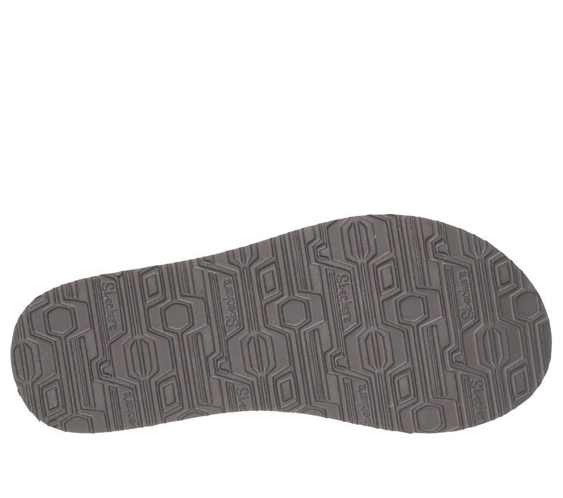Skechers Women Meditation Taupe Slippers - Image 3