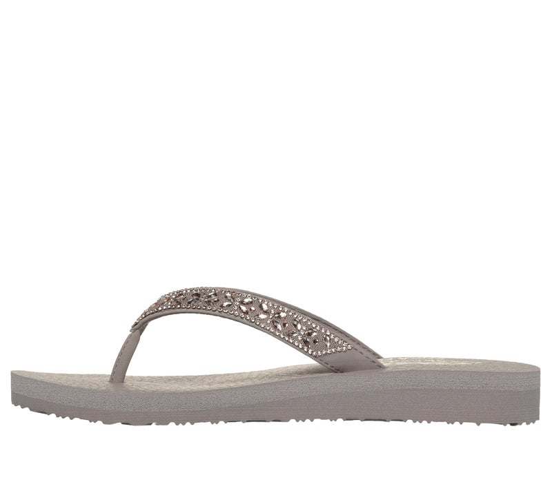 Skechers Women Meditation Taupe Slippers - Image 5