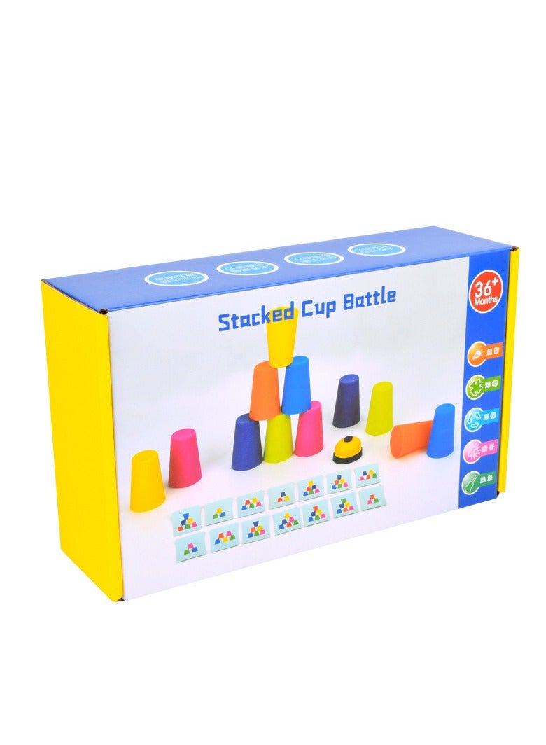 Stacked Cup Battle Games, Portable Quick Cups Games for Kids and Classic Family toys - Image 5