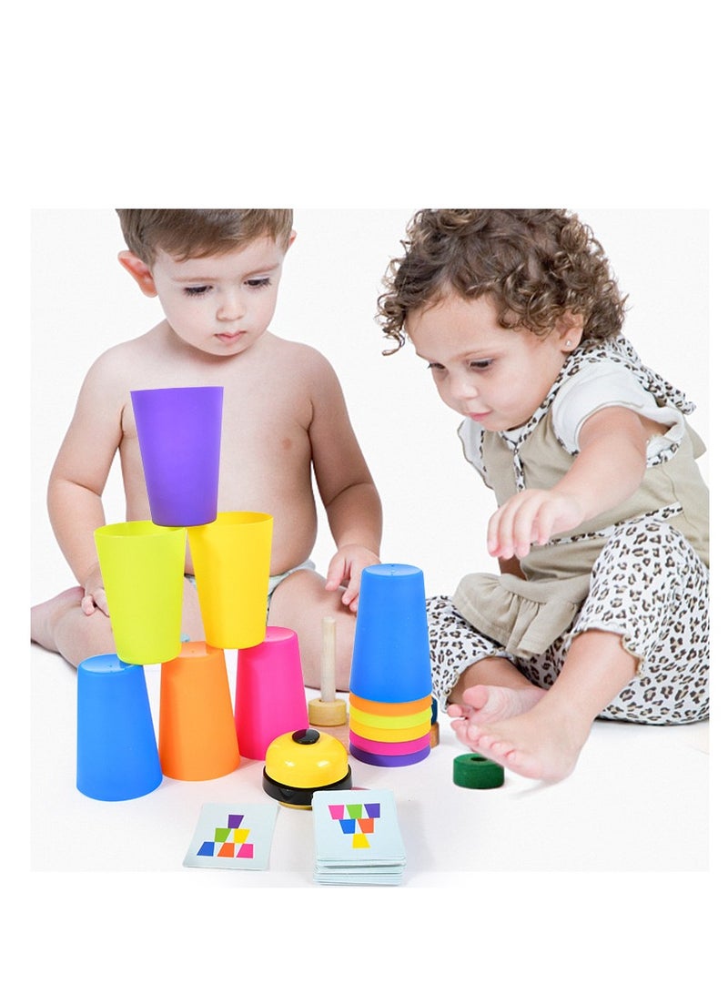 Stacked Cup Battle Games, Portable Quick Cups Games for Kids and Classic Family toys - Image 3