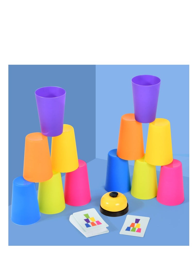 Stacked Cup Battle Games, Portable Quick Cups Games for Kids and Classic Family toys - Image 4