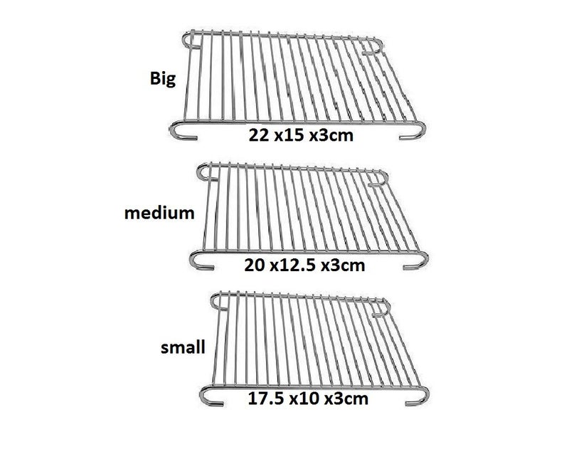 Foliam Kitchen Stainless Steel Hot Plate Stand Dining Table Pack of 3SmallMediumBig - Image 3