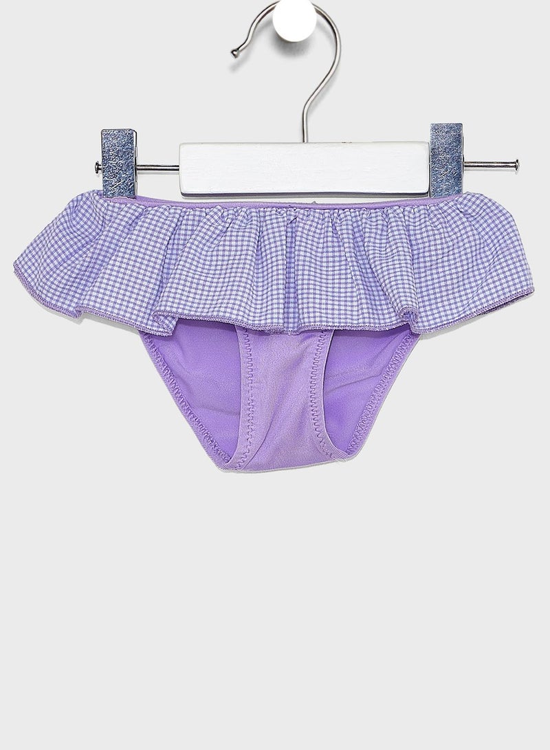MANGO Infant Ruffle Detail Bikini Bottom  - Image 1