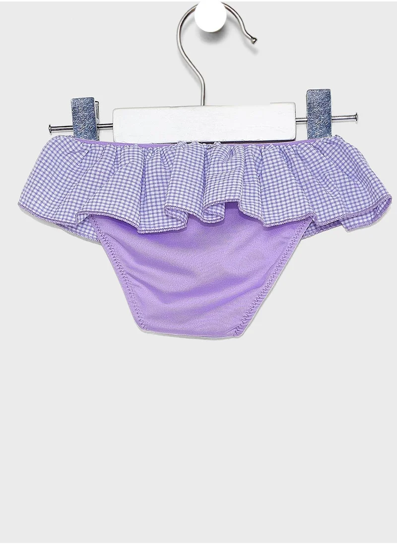 MANGO Infant Ruffle Detail Bikini Bottom