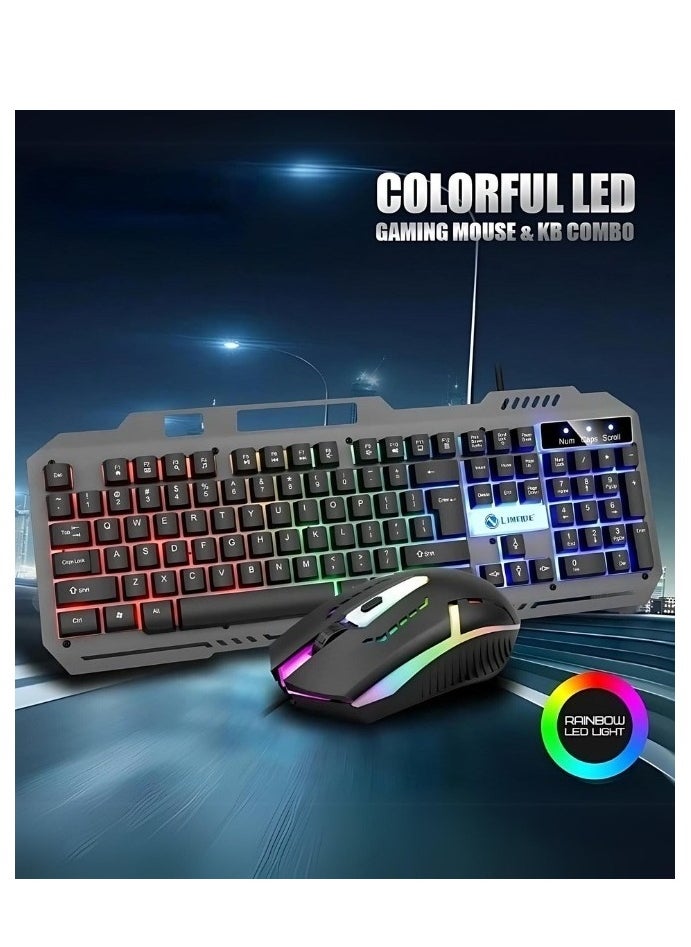 Denx Wired Keyboard Set  - Image 2
